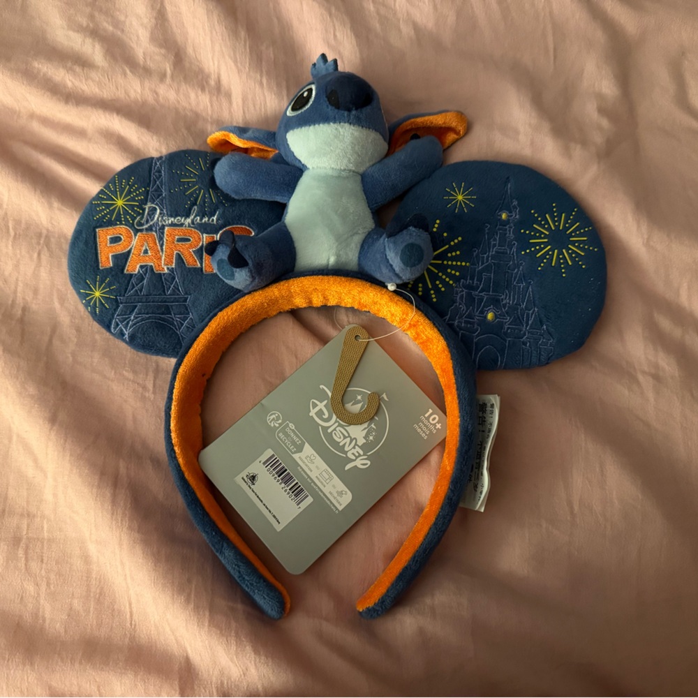 Disneyland Paris Stitch Plush Ears